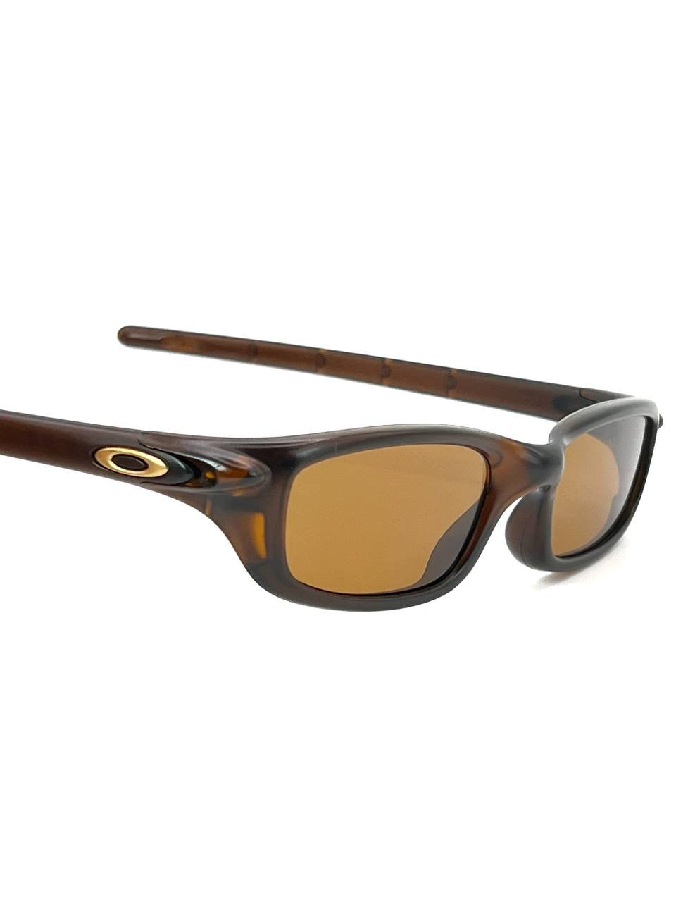 2000 Vintage Oakley Four Rootbeer / Bronze Sunglasses