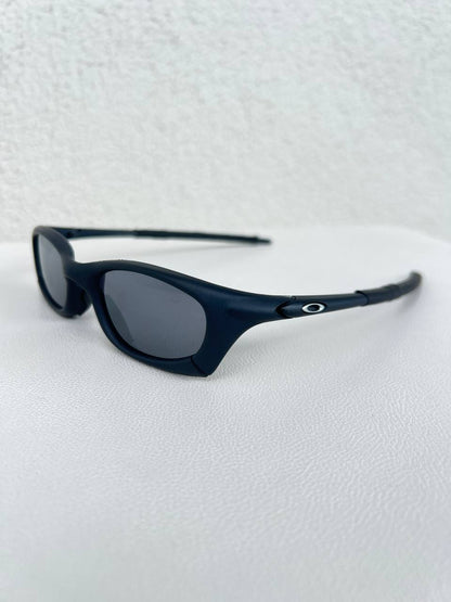 2002 Vintage Oakley Mag Four Dark Carbide / Black Iridium Sunglasses