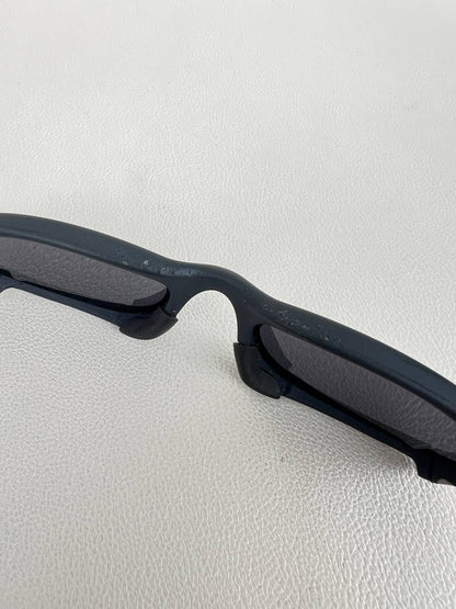 2002 Vintage Oakley Mag Four Dark Carbide / Black Iridium Sunglasses