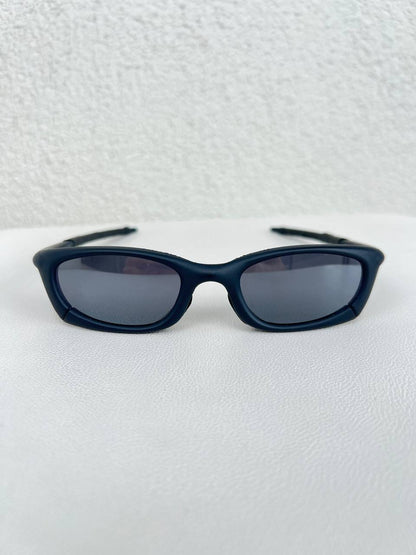 2002 Vintage Oakley Mag Four Dark Carbide / Black Iridium Sunglasses