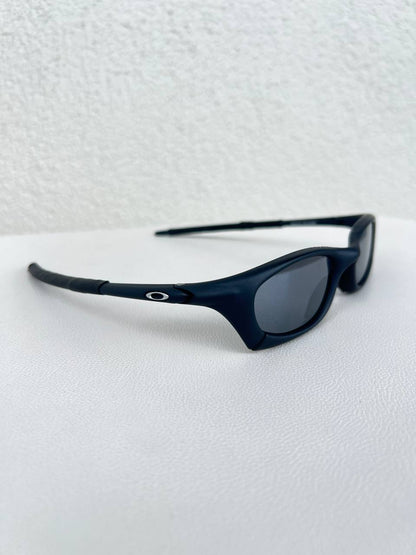 2002 Vintage Oakley Mag Four Dark Carbide / Black Iridium Sunglasses