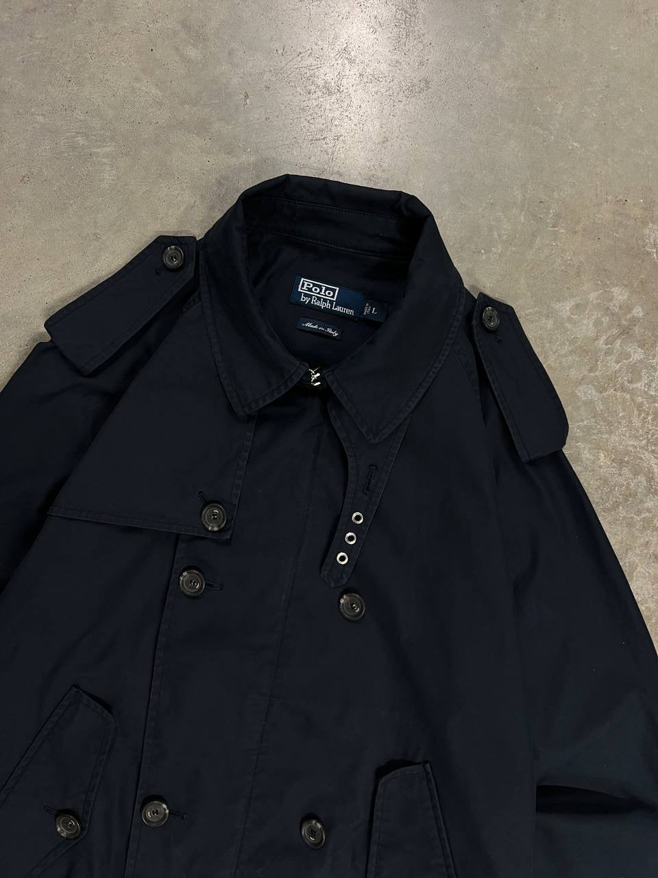 Vintage Polo Ralph Lauren Double Breasted Flight Blouson Harrington Jacket