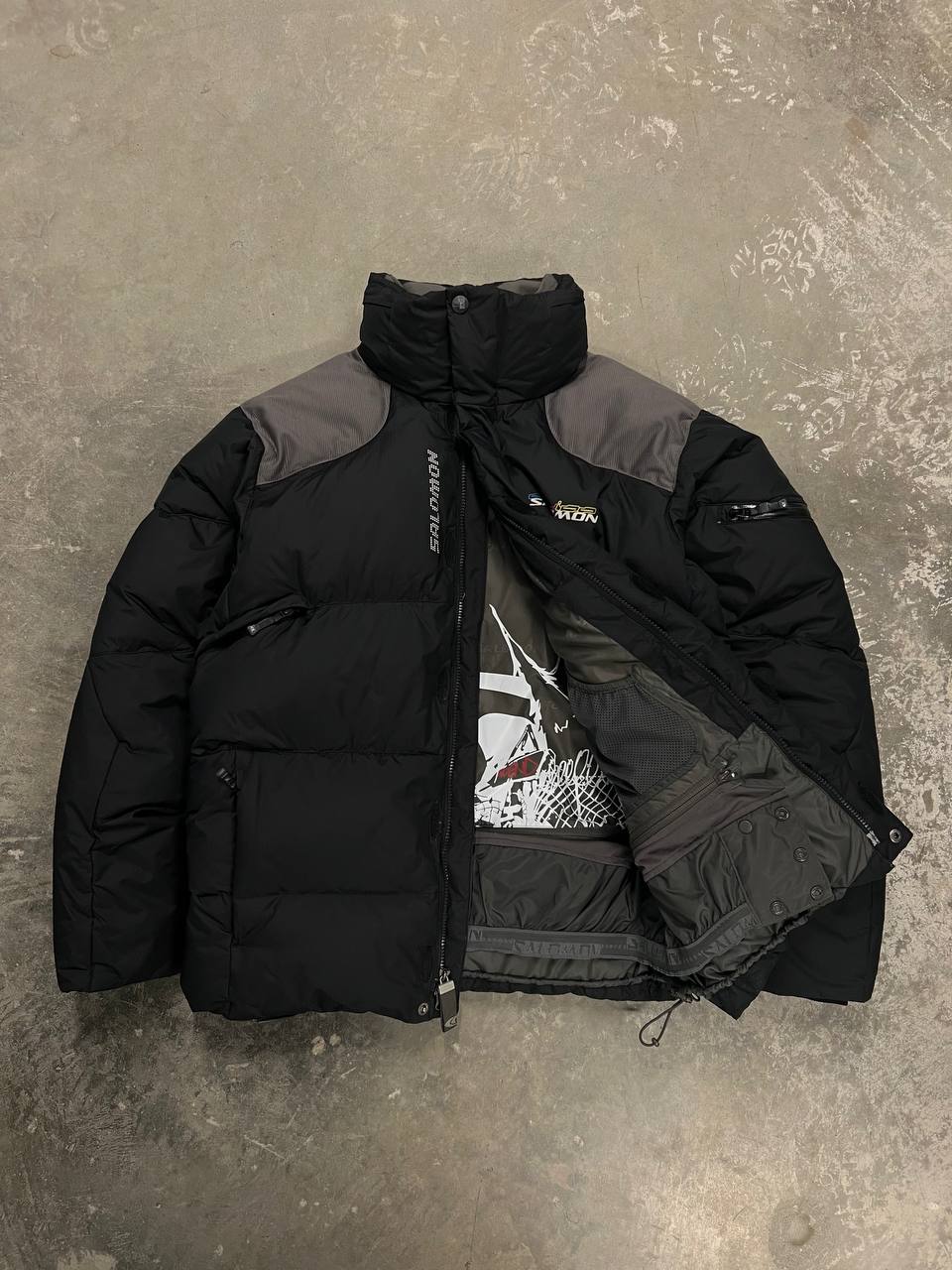 2005 Vintage Salomon Equipe Puffer Jacket