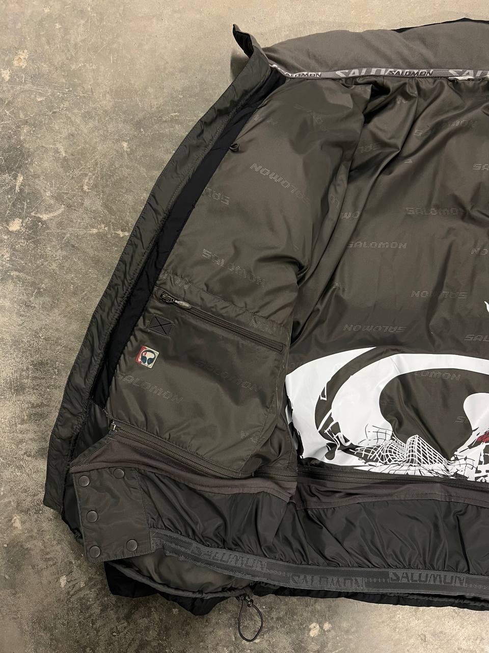 2005 Vintage Salomon Equipe Puffer Jacket