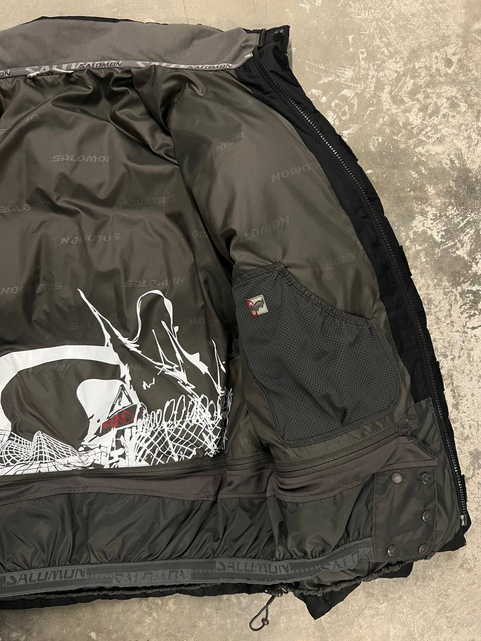 2005 Vintage Salomon Equipe Puffer Jacket