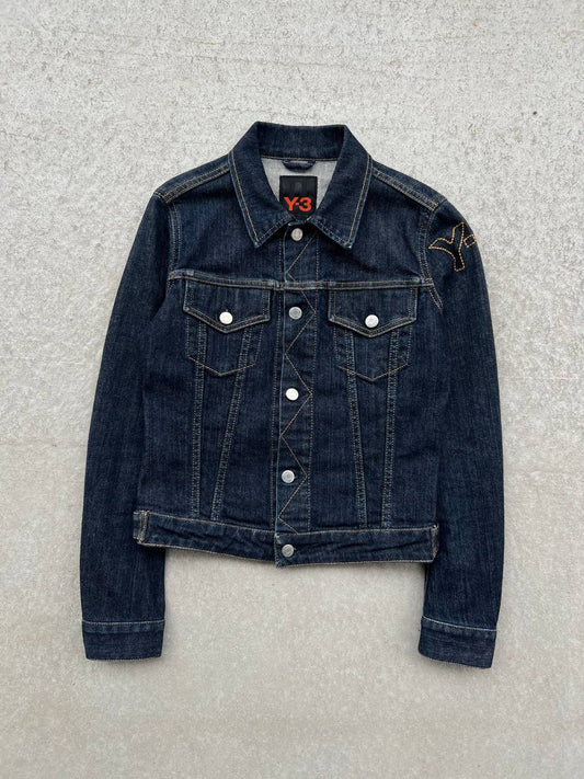 2005 Vintage Adidas x Yohji Yamamoto Y-3 Womens Denim Jacket