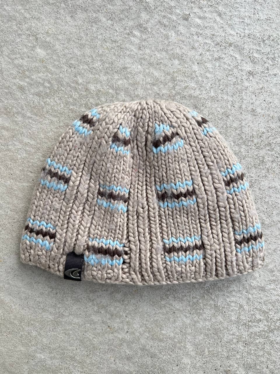2006 Vintage Salomon Knit Hat Beige