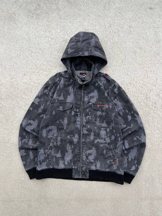 2007 Quiksilver x Futura x Maharishi DPM Hooded Fu Splinter Jacket