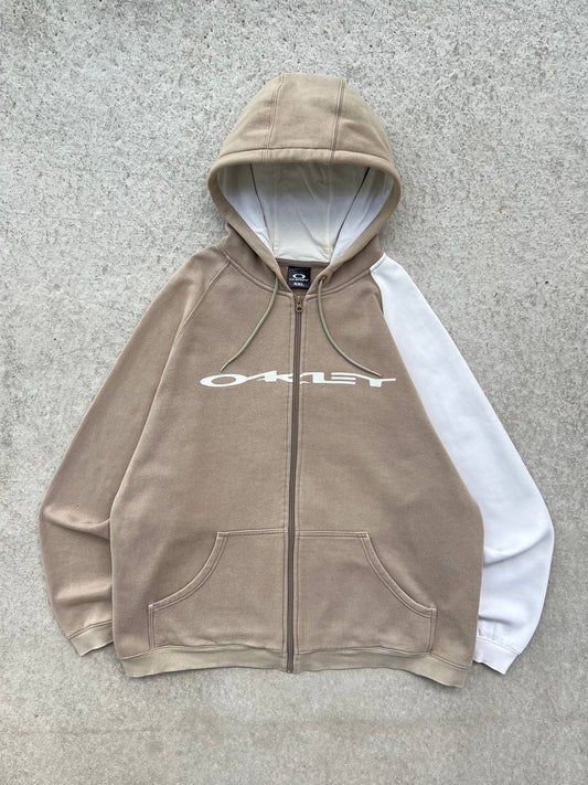 00s Vintage Oakley Hoodie Zip Up