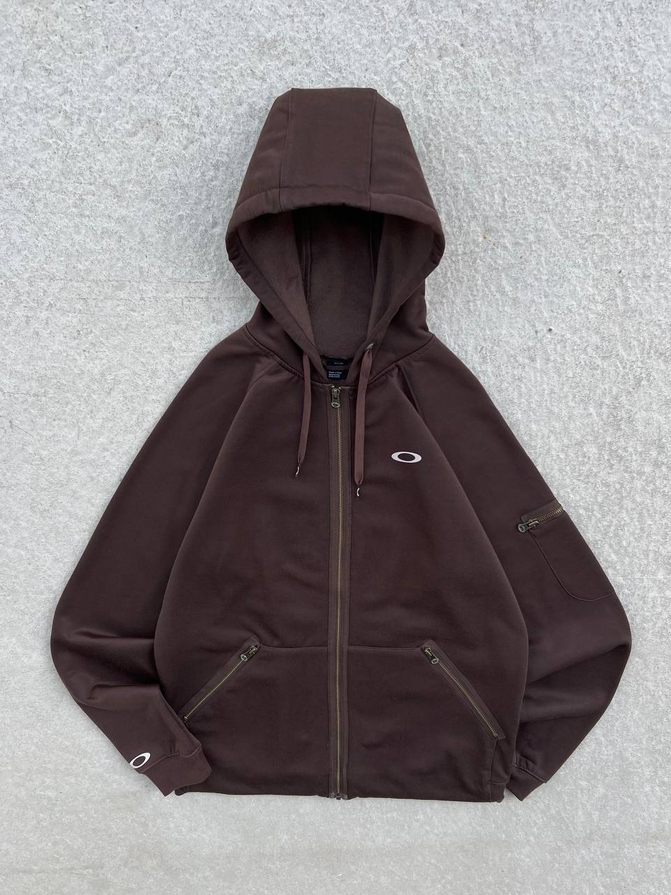 2007 Vintage Oakley Zip Hoodie