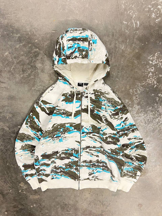 2008 Oakley Camo Zip Hoodie