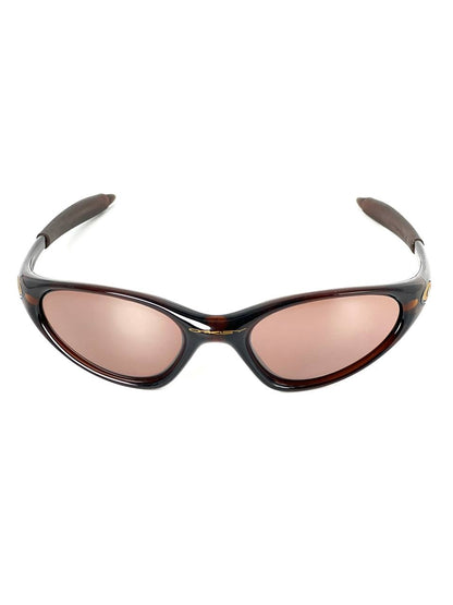 1998 Vintage Oakley Minute Gen 2 Polished Rootbeer/ VR28 Sunglasses