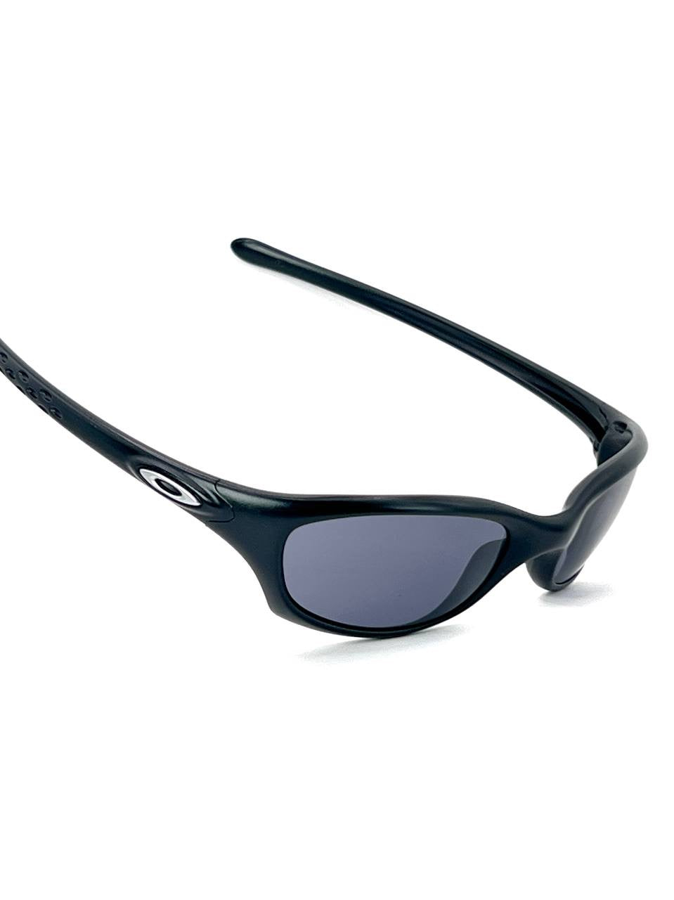 2001 Oakley Fives Black / Grey Sunglasses