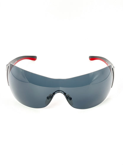 Prada SPR54G Two Tone Mask Sunglasses
