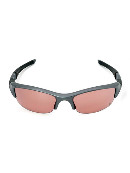 2007 Vintage Oakley Flak Jacket New Grey / G40 Sunglasses