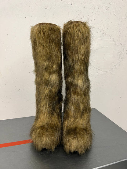Prada Fur Boots
