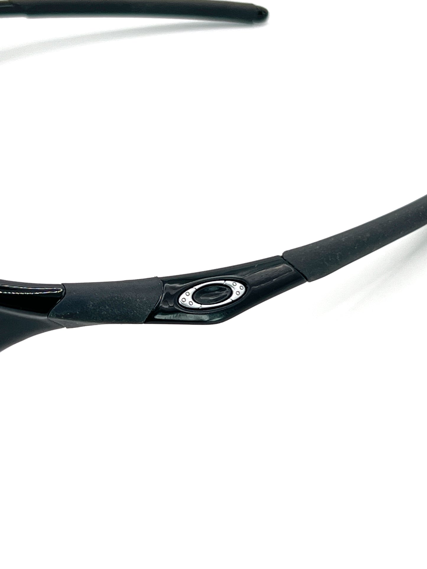2002 Vintage Oakley Half Jacket 1.0 Black Iridium Sunglasses