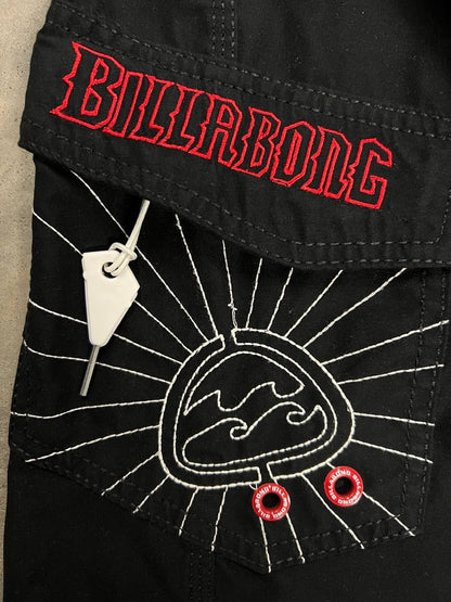Vintage Billabong Andy Irons Board Shorts Black