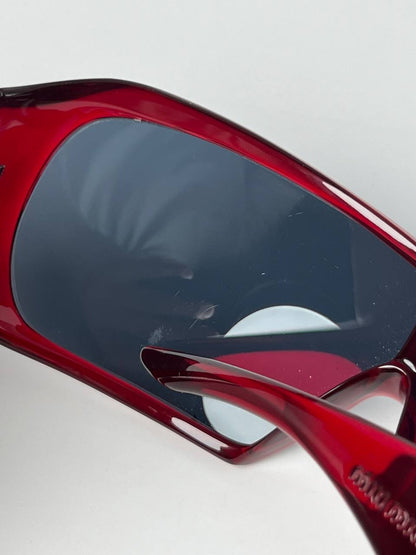 00s Vintage Miu Miu Oversized Mask Sunglasses