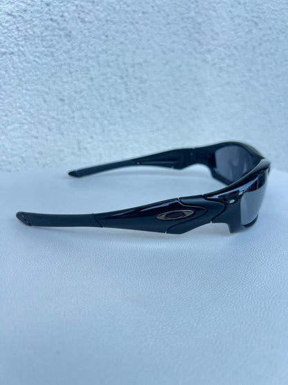 2007 Oakley Straight Jacket 2.0 Jet Black / Black Iridium Sunglasses
