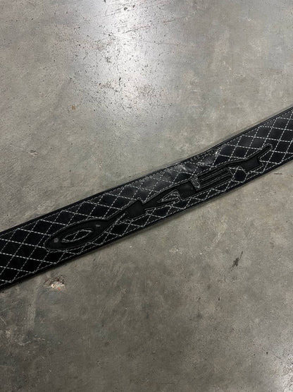 00s Vintage Oakley Industrial Leather Belt Black