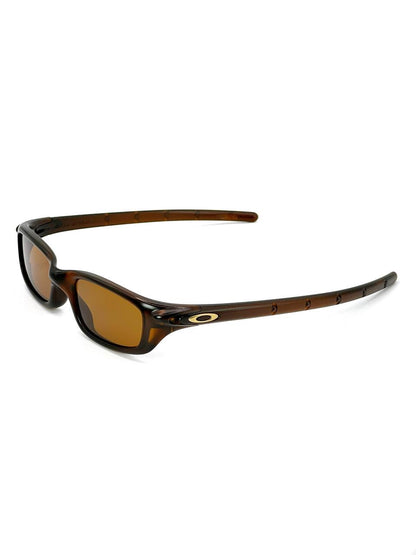 2000 Vintage Oakley Four Rootbeer / Bronze Sunglasses