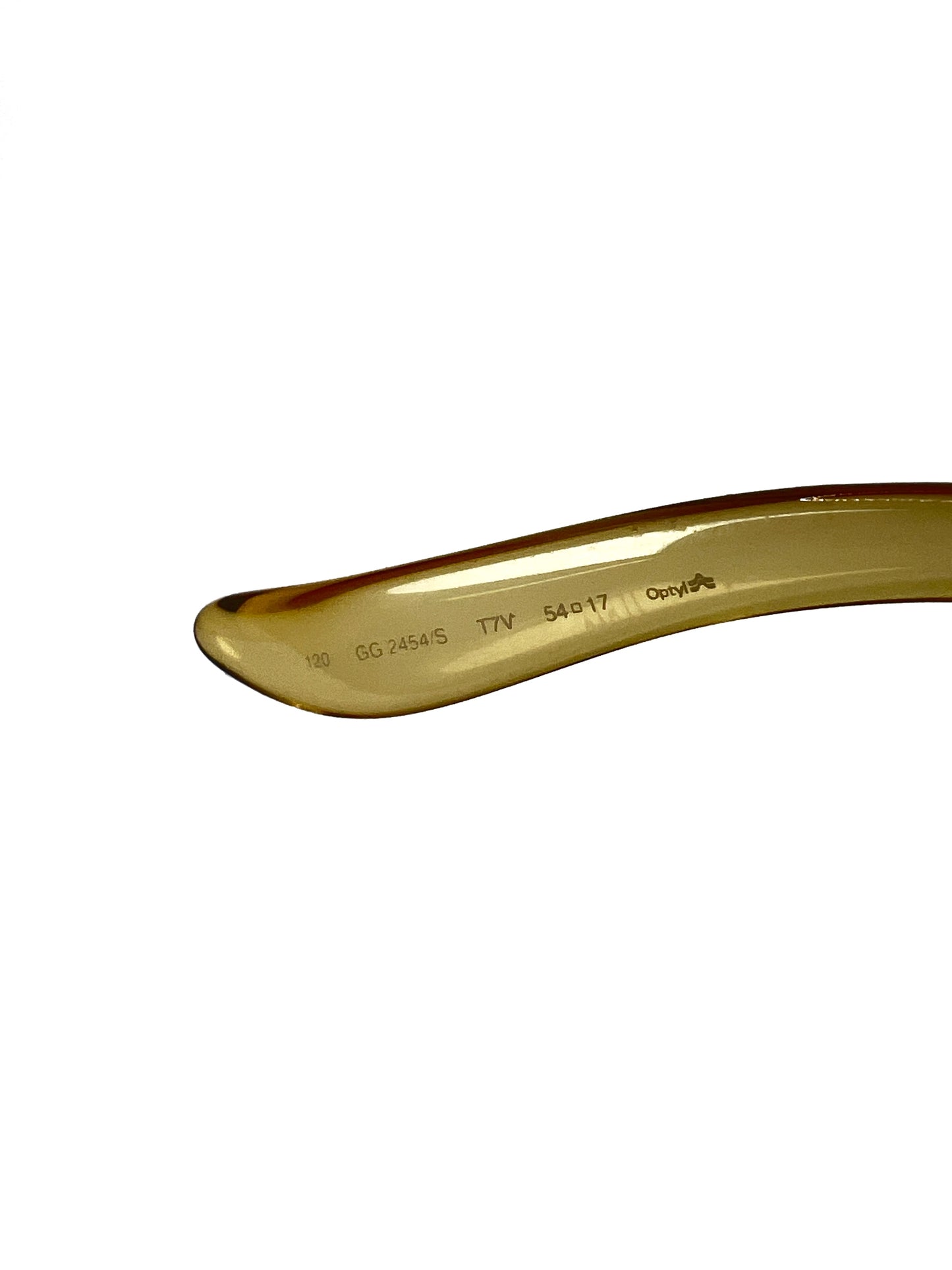 00s Vintage Gucci Gold Gradient Sunglasses Tom Ford Era GG2454