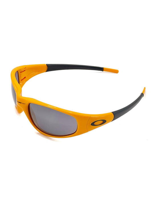 1996 Vintage Oakley Straight Jacket Yellow / Black Iridium Sunglasses