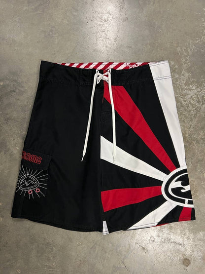 Vintage Billabong Andy Irons Board Shorts Black