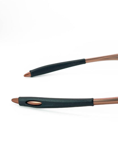 1999 Vintage Oakley Minute FMJ Copper / VR28 Sunglasses