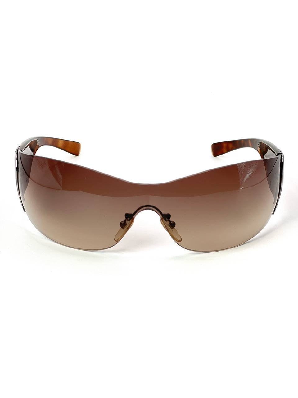 Vintage Prada Flame Tortoise Mask Sugnlasses