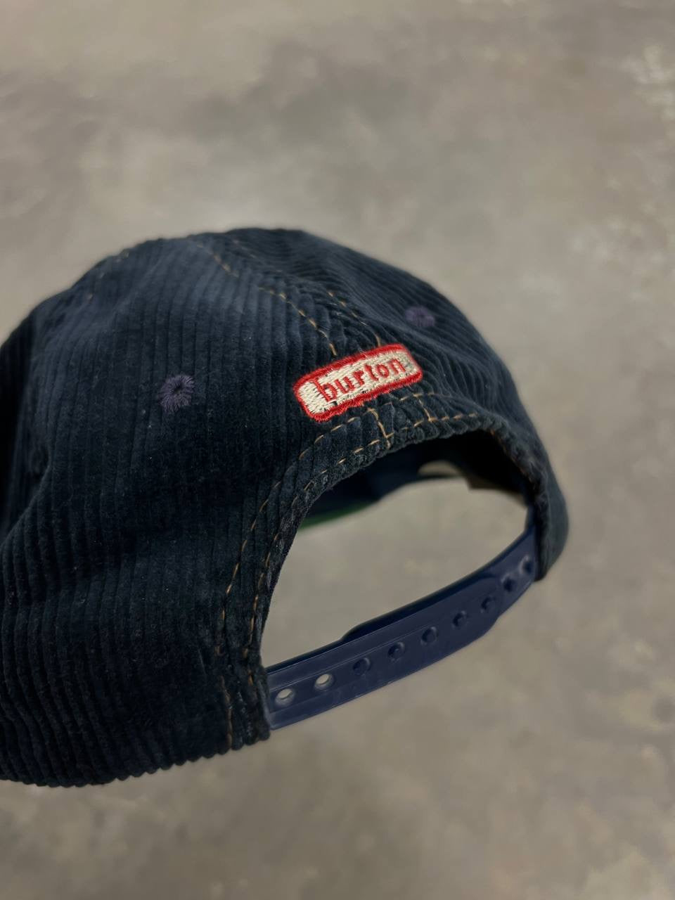 Vintage Burton Snowboards Corduroy Hat