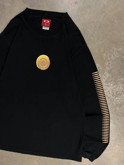 00s Vintage Oakley Bullet Long Sleeve T-Shirt
