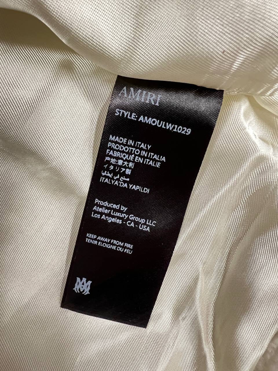 Amiri Bones Fleece Jacket