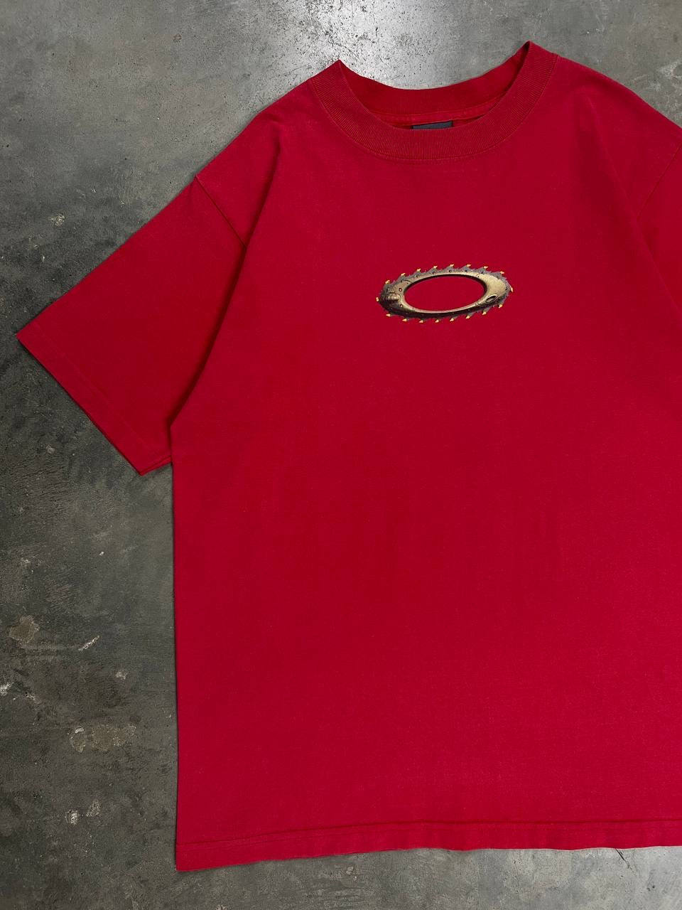 90s Vintage Oakley Software Chop Saw T-Shirt