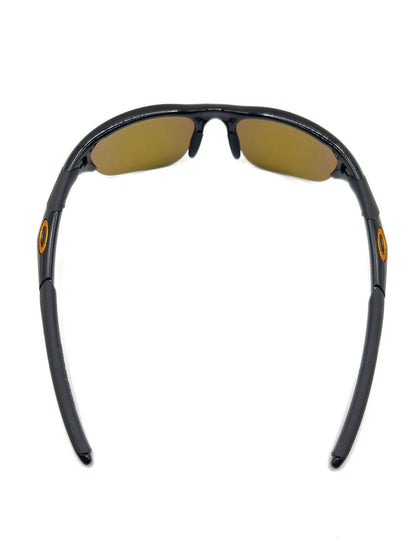 2002 Vintage Oakley Half Jacket Jet Black / Fire Iridium Sunglasses
