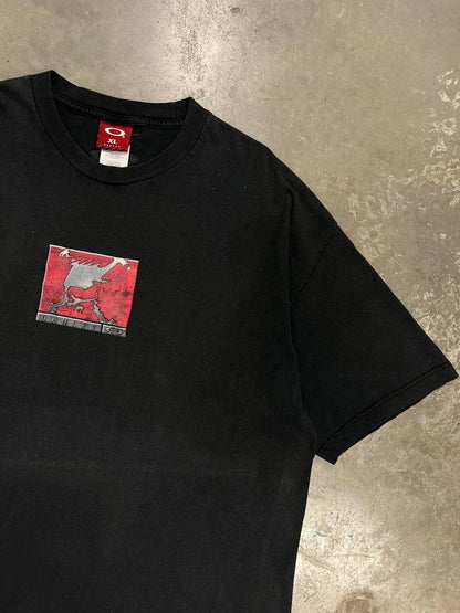 00s Vintage Oakley Skull T-Shirt