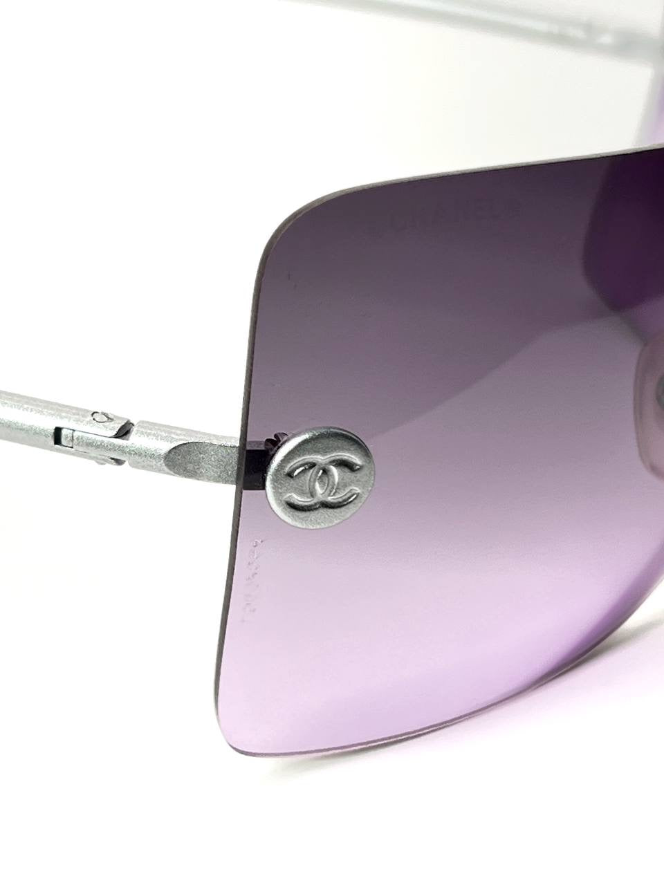 Vintage Chanel 4034 Rimless Sunglasses