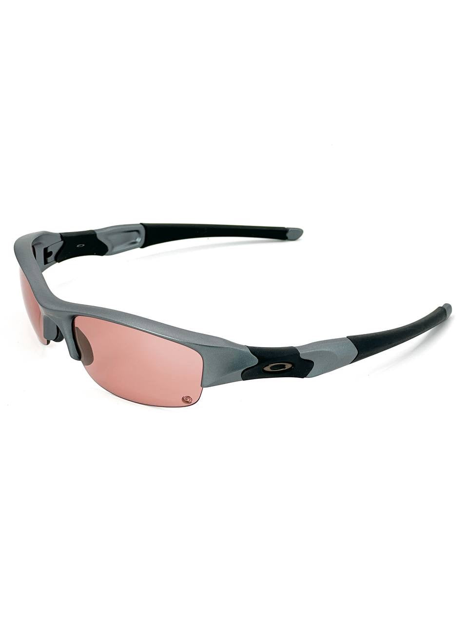 2007 Vintage Oakley Flak Jacket New Grey / G40 Sunglasses