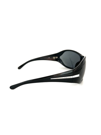 Archive Prada  Black Mask Sunglasses