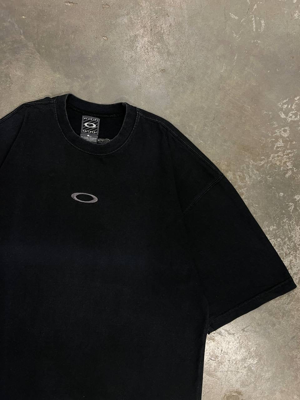 90s Vintage Oakley Software T-Shirt Embroidered Icon