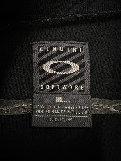 90s Vintage Oakley Software T-Shirt Embroidered Logo
