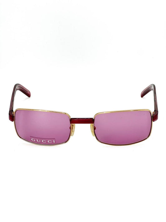 00s Vintage Gucci Sunglasses GG1378 Pink Tom Ford Era