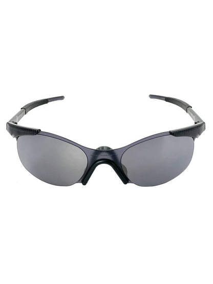 1994 Oakley Zero 0.4 Squared Sleet / Black Iridium Sunglasses