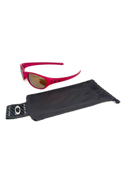1997 Vintage Oakley Fives Pink Slip Sunglasses