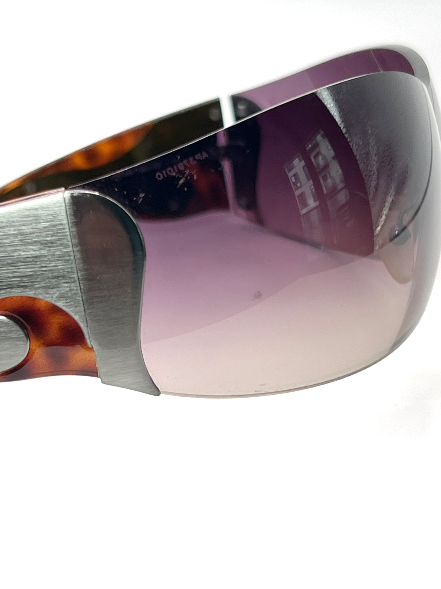 00s Vintage Prada Flame Mask Sunglasses