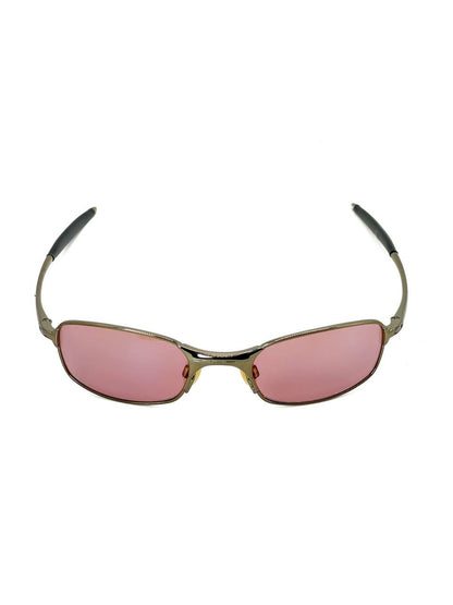 1999 Vintage Oakley Square Wire 2.0 Black Chrome / G30 Iridium
