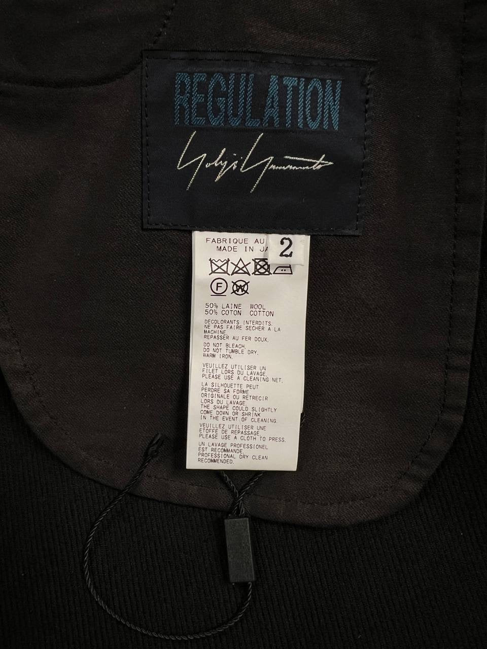 2001 Vintage Yohji Yamamoto Regulation Wool Shorts