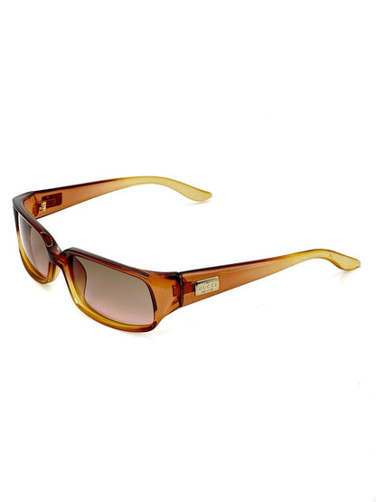 00s Vintage Gucci GG2455 Pink Gradient Sunglasses