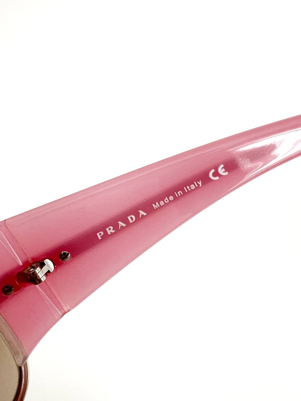 Vintage Prada Pink Mask Sunglasses